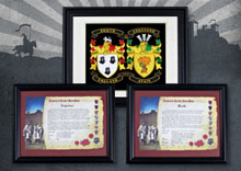 Deluxe Double Embroidery With Framed Histories
